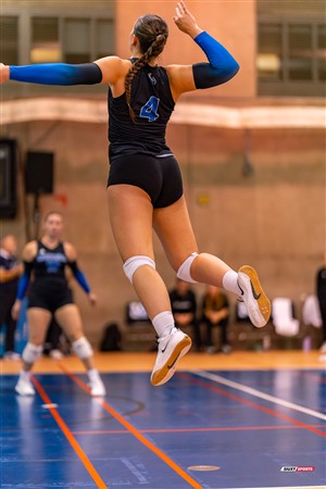 RSEQ 2024 Volleyball Fém - Université de Montréal (3) vs (2) UQAM - Reel 1