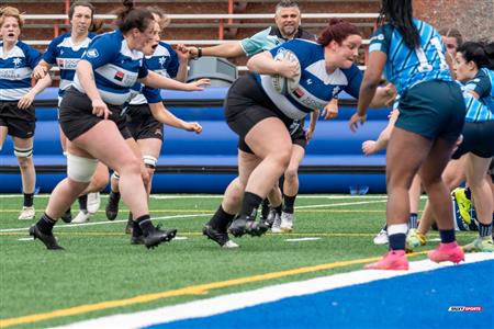 Andrei Moisa - Rugby - QORC-CROQ 2024 - QUÉBEC EST (40) VS (29) ONTARIO EST - Équipe féminine - Rugby Québec - Ontario Blues (w)