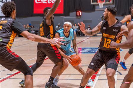 MONTREAL TUNDRA (111) VS (114) SUDBURY'S FIVE - 1st half