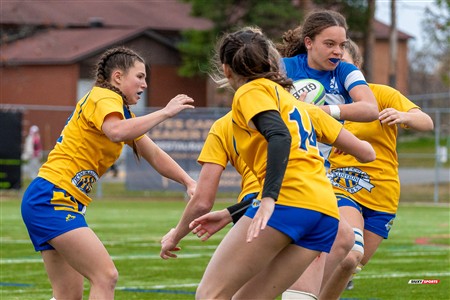 RSEQ 2024 - Final Rugby Fem CEGEP - John Abbott (12) vs (21) Dawson - Second Half