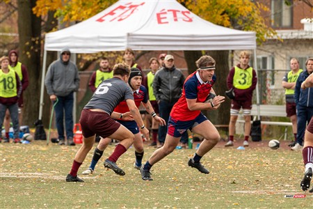 RSEQ 2024 - Finale Rugby Univ Masc - ETS (19) vs (14) Ottawa - 2 Mi-Temps Reel B