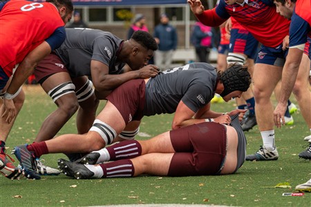 RSEQ 2024 - Finale Rugby Univ Masc - ETS (19) vs (14) Ottawa - 1 Mi-Temps Reel B