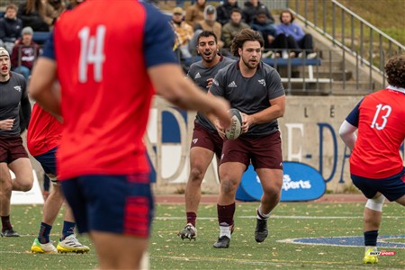 RSEQ 2024 - Finale Rugby Univ Masc - ETS (19) vs (14) Ottawa - 1 Mi-Temps Reel B