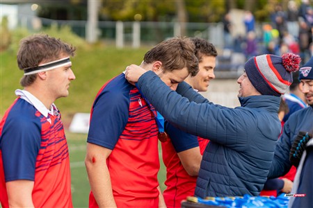 RSEQ 2024 - Finale Rugby Univ Masc - ETS vs Ottawa - Medailles ETS