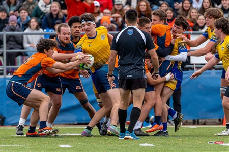 RSEQ 2024 - Final Rugby Masc CEGEP - John Abbott (48) vs (18) André Laurendeau - First Half