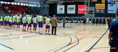 BSL - Montreal Toundra vs Frederick Flying Cows - Before game and half time show