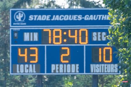 RSEQ 2024 - Rugby Univ. Masc - ETS (43) vs (10) Bishop's - 2nd Half