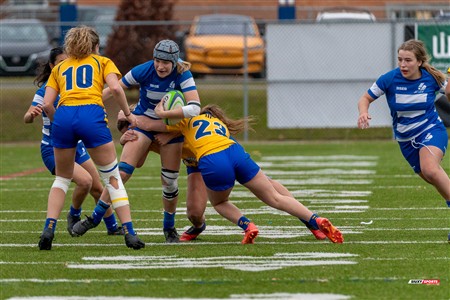 RSEQ 2024 - Final Rugby Fem CEGEP - John Abbott (12) vs (21) Dawson - Second Half