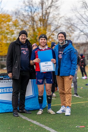 RSEQ 2024 - Finale Rugby Univ Masc - ETS vs Ottawa - Medailles ETS