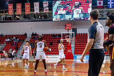 RSEQ - 2024 Basketball M - U.de Laval (59) vs (61) U. Concordia