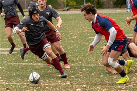 RSEQ 2024 - Finale Rugby Univ Masc - ETS (19) vs (14) Ottawa - 1 Mi-Temps Reel B
