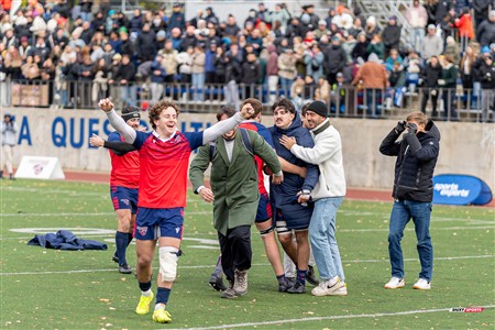 RSEQ 2024 - Finale Rugby Univ Masc - ETS vs Ottawa - Célébrations