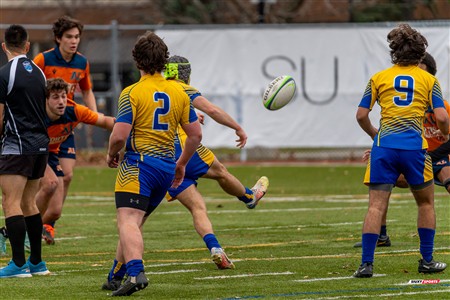 RSEQ 2024 - Final Rugby Masc CEGEP - John Abbott (48) vs (18) André Laurendeau - First Half
