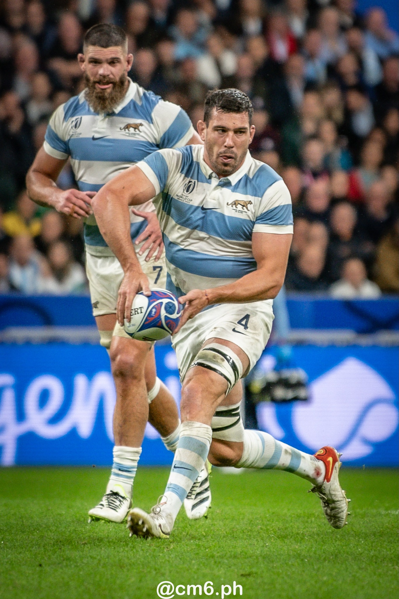Marcos KREMER -  Selección Argentina de Rugby XV - New Zealand national rugby union team - Rugby - RWC 2023 - Semi final - Los Pumas (6) vs (44) All Blacks (#RWC23ARGNZL10) Photo by: Christian Mas | Siuxy Sports 2023-10-27