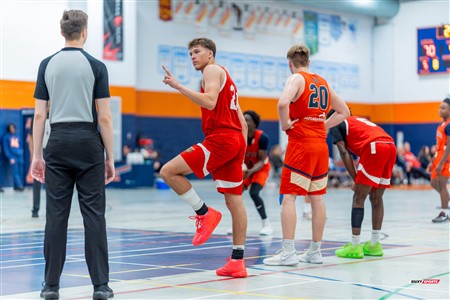RSEQ 2024 - Basketball M D2 - André Laurendeau (74) vs (81) Vanier - 2nd half