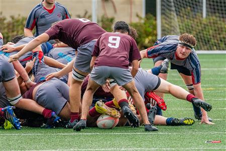 Rugby Univ. Masc. Dével. - Ottawa U (5) vs (20) ETS - 1st Half