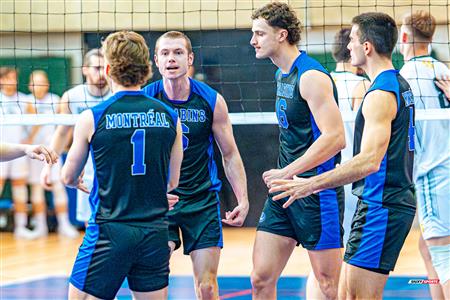 RSEQ - 2024 VOLLEY M - U DE MONTRÉAL (1) VS (3) U DE SHERBROOKE - Reel 2