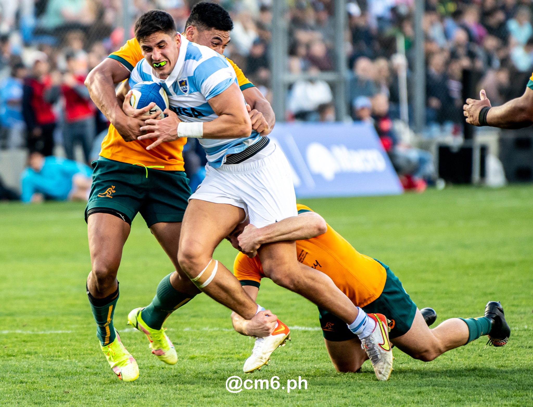  Selección Argentina de Rugby XV - Australia national rugby union team (M) - Rugby - Rugby Championship - Pumas (26) vs (41) Australia - Mendoza - Reel A (#RCH22ARGAUSa07) Photo by: Christian Mas | Siuxy Sports 2022-07-06