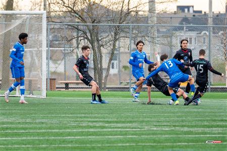 PLSJQ 2024 M U-16 - AS Laval (2) vs (1) AS Brossard - Soccer - #PLSJQ24MU16ASLASB05 - AS de Laval - 2024/May/04