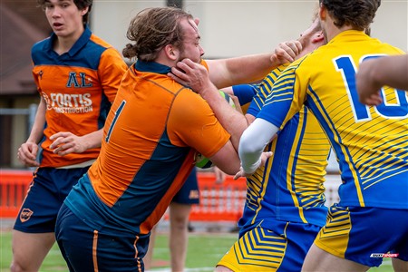 RSEQ 2024 - Final Rugby Masc CEGEP - John Abbott (48) vs (18) André Laurendeau - First Half