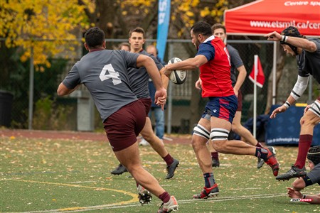 RSEQ 2024 - Finale Rugby Univ Masc - ETS (19) vs (14) Ottawa - 1 Mi-Temps Reel B