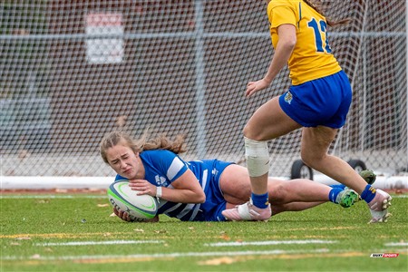 RSEQ 2024 - Final Rugby Fem CEGEP - John Abbott (12) vs (21) Dawson - Second Half