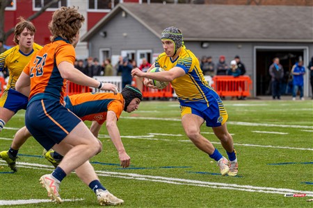 RSEQ 2024 - Final Rugby Masc CEGEP - John Abbott (48) vs (18) André Laurendeau - First Half