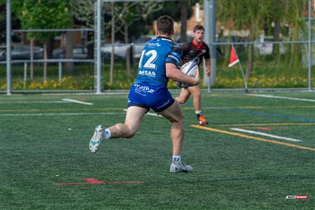 RQ 2024 - Super Ligue M - Parc Olympique (29) vs (15) Club de Rugby de Québec - 1ère mi-temps