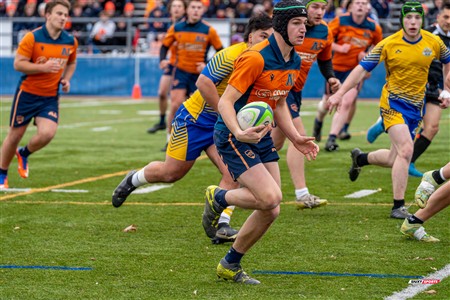 RSEQ 2024 - Final Rugby Masc CEGEP - John Abbott (48) vs (18) André Laurendeau - First Half