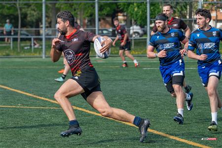 RQ 2024 - Super Ligue M - Parc Olympique (29) vs (15) Club de Rugby de Québec - 1ère mi-temps