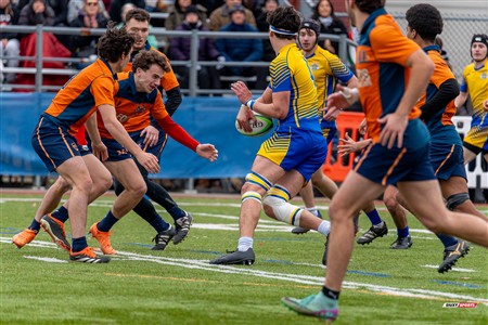 RSEQ 2024 - Final Rugby Masc CEGEP - John Abbott (48) vs (18) André Laurendeau - First Half