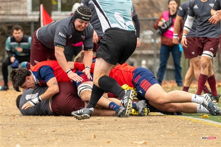 RSEQ 2024 - Finale Rugby Univ Masc - ETS (19) vs (14) Ottawa - 1 Mi-Temps Reel B