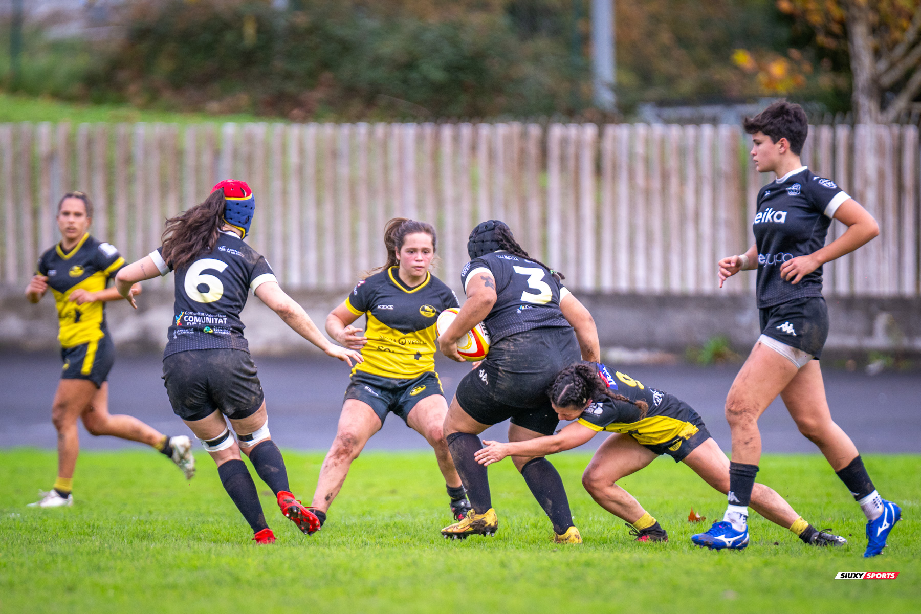  Getxo Artea Rugby Taldea - Rugby Turia - Rugby - FER 2023 - DHB F - Getxo Neskak Rt (25) vs (0) Rugby Turia (#FER23DHBGNRT12) Photo by: Fredy Monfoto | Siuxy Sports 2023-12-10