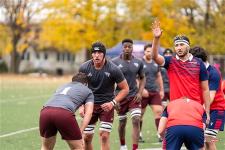 RSEQ 2024 - Finale Rugby Univ Masc - ETS (19) vs (14) Ottawa - 1 Mi-Temps Reel B