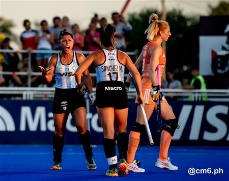 FIH PRO LEAGUE FEM 2023-2024 - ARGENTINA (1) VS (7) Países Bajos