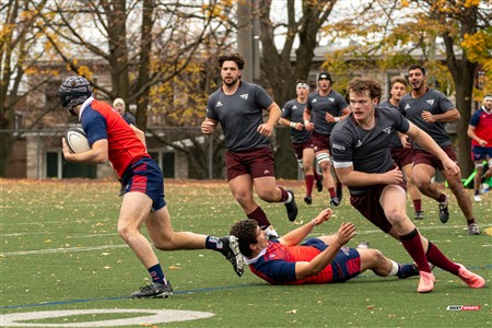 RSEQ 2024 - Finale Rugby Univ Masc - ETS (19) vs (14) Ottawa - 1 Mi-Temps Reel A
