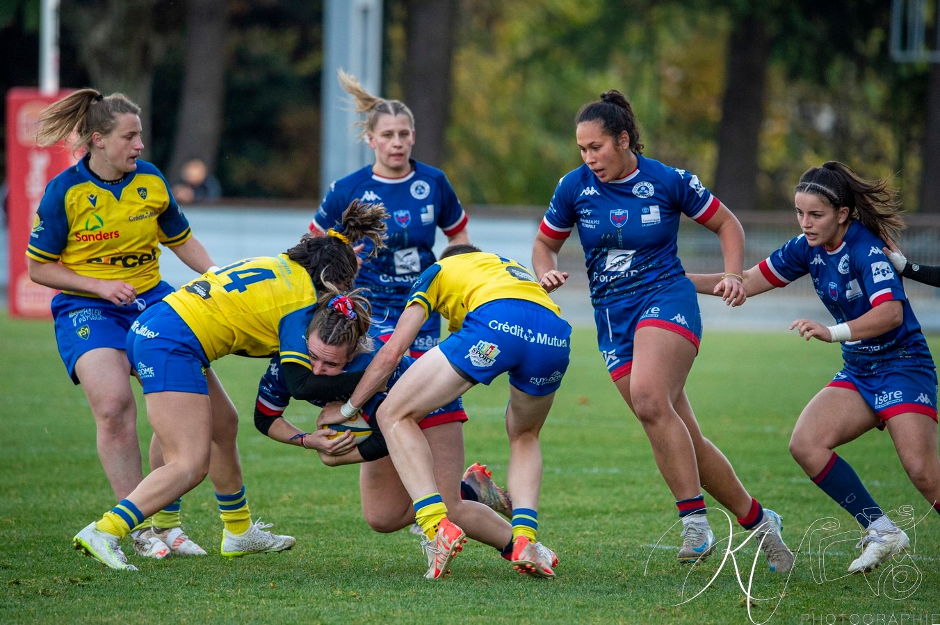  ASM Romagnat rugby féminin - FC Grenoble Rugby - Rugby - FFR 2024 Elite 1 Fém - ASM Romagnat (32) vs (8) Amazones FC Grenoble  (#FFR24E1FASMRFCG11) Photo by: Karine Valentin | Siuxy Sports 2024-11-17