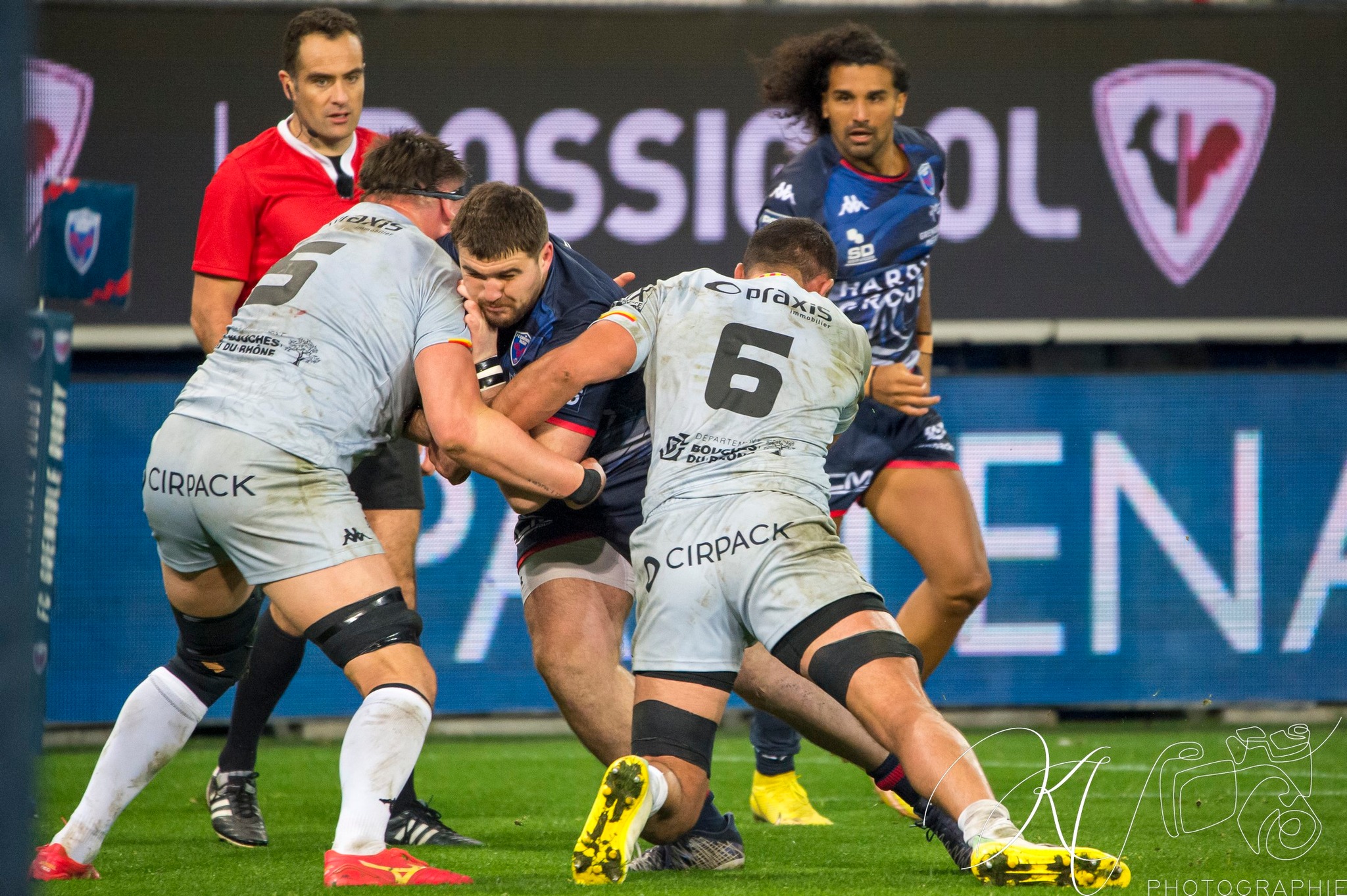 Erwan DRIDI -  FC Grenoble Rugby - Provence - Rugby - PRO D2 - FC GRENOBLE (45) VS (10) Provence Rugby (#2024PROD1FCGPRR01) Photo by: Karine Valentin | Siuxy Sports 2024-01-04