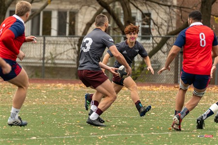 RSEQ 2024 - Finale Rugby Univ Masc - ETS (19) vs (14) Ottawa - 1 Mi-Temps Reel A