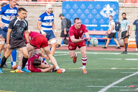 ECRC 2024 - Rugby Québec (38) vs (22) Rock Newfoundland -  Match