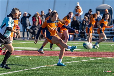 RSEQ 2024 - Démi Finale Rugby Fem Cegep - André Laurendeau (31) vs (43) Dawson