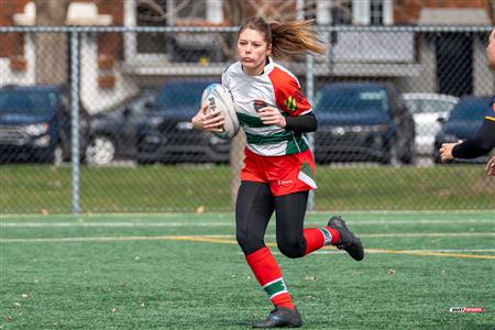 RQ 2024 - Match Pré-Saison - Rugby Club Montréal (10) vs (41) Town of Mount Royal - F