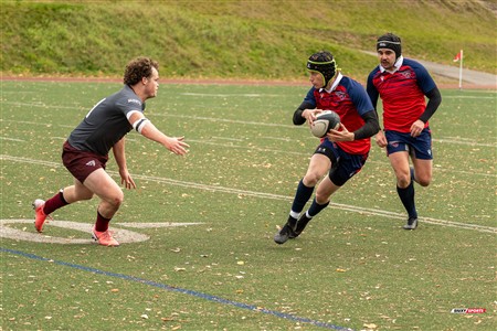 RSEQ 2024 - Finale Rugby Univ Masc - ETS (19) vs (14) Ottawa - 2 Mi-Temps Reel A