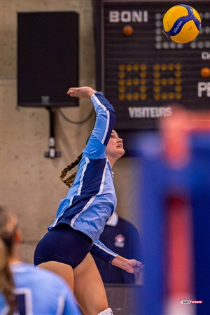 RSEQ 2024 Volleyball Fém - Université de Montréal (3) vs (2) UQAM - Reel 1