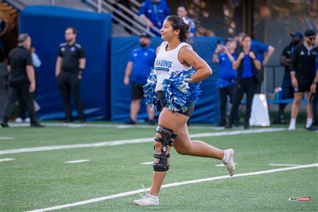 RSEQ 2024 Cherleeding Carabins - Match de Football contre le Vert-et-Or