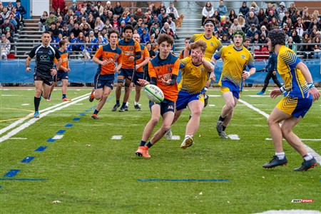 RSEQ 2024 - Final Rugby Masc CEGEP - John Abbott (48) vs (18) André Laurendeau - First Half