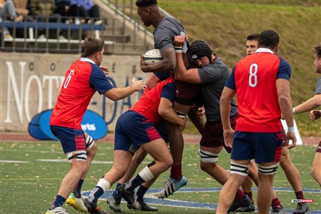 RSEQ 2024 - Finale Rugby Univ Masc - ETS (19) vs (14) Ottawa - 1 Mi-Temps Reel B