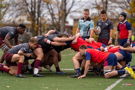 RSEQ 2024 - Finale Rugby Univ Masc - ETS (19) vs (14) Ottawa - 1 Mi-Temps Reel A