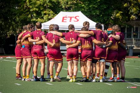 RSEQ 2024 Rugby M - ETS (40) vs (14) Concordia U. - 1ère mi-temps