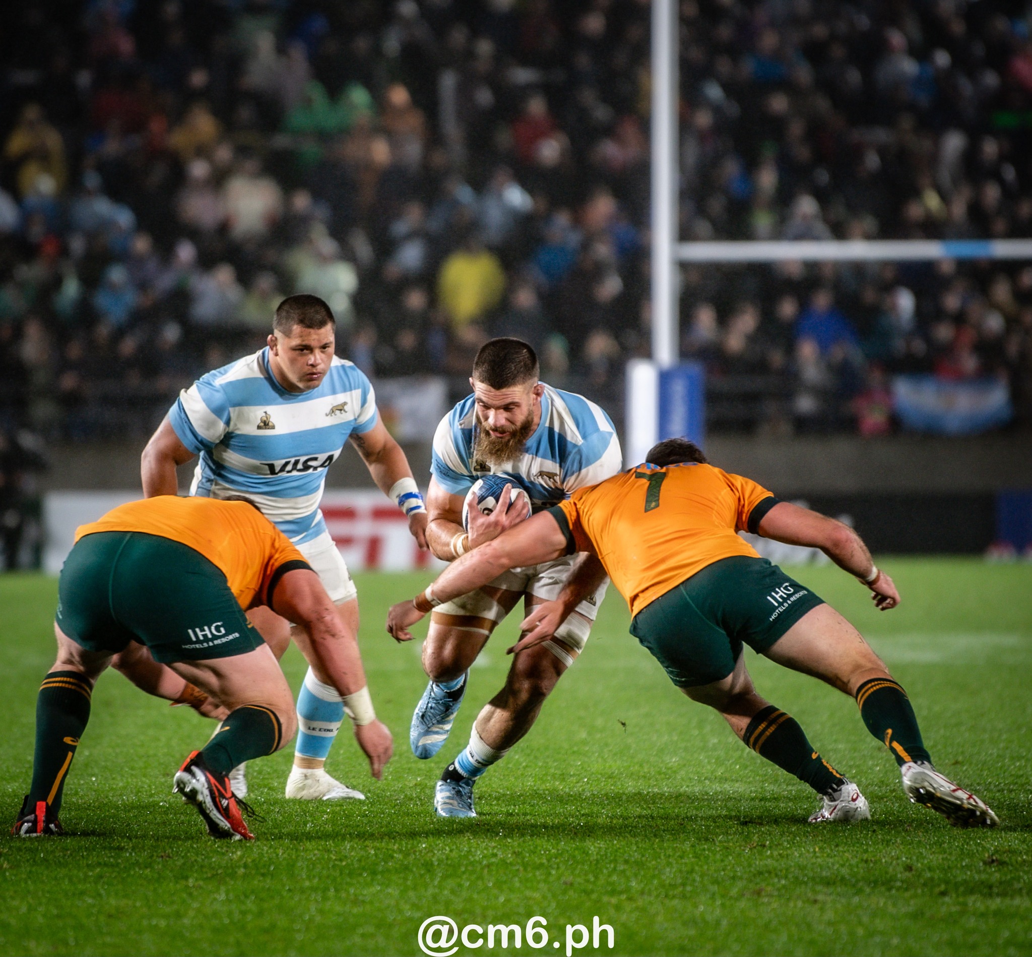 Thomas GALLO -  Selección Argentina de Rugby XV - Australia national rugby union team (M) - Rugby - Rugby Championship 2024 - Argentina Pumas (19) vs (20) Australia Wallabies (#CHAMP24R3ARGAUS) Photo by: Christian Mas | Siuxy Sports 2024-08-31